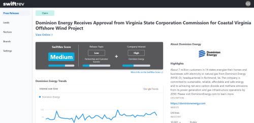 SwiftRev B2B Media PRess Release Monetization Platform